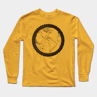 Hole-In-Tire World Long Sleeve T-Shirt